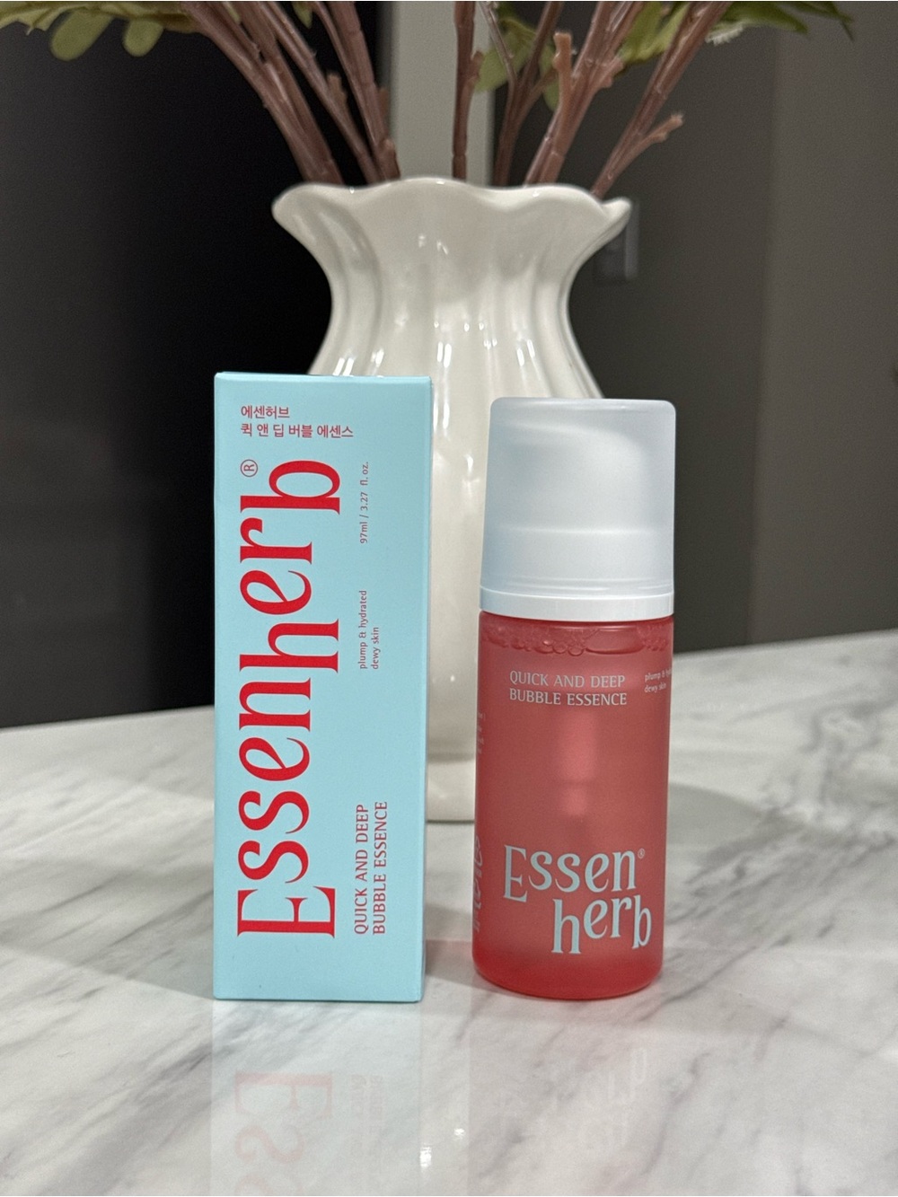 Quick & Deep Bubble Essence — Pink